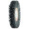 Weiler Burr-Rx 4" Narrow Face Wheel, .026/120CG Crimped Fill, 5/8"-1/2" 31110 - alternate 1